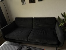 Ikea Couch/Sofa Schwarz Smedstorp