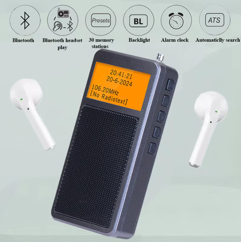 Mini bluetooth radio tragbar - mini,
