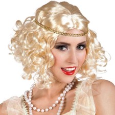 BLONDE DAMEN PERÜCKE /