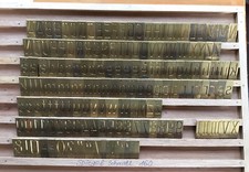 Friedrich Deckel Schablonen 160 Zeichen Graviermaschine Deckel Spiegelschrift