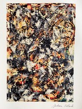 Jackson Pollock Litografie