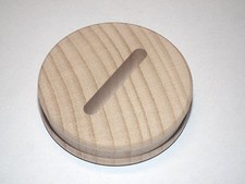 Sparstrumpfscheiben aus Buche