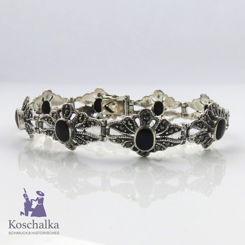 Prachtvolles 925er silber onyx - 925er,