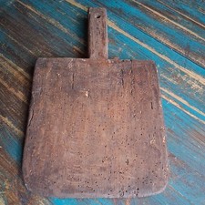 Altes Schneidbrett  Vintage Altholz mit Holzwurmlöcher Spätzlebrett