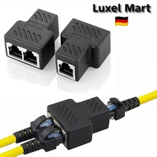 2x RJ45 Y Netzwerk Lan
