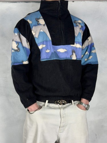 Vintage pinguin fleece zip - pinguin,