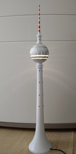 Modell berliner fernsehturm - fernsehturm, &