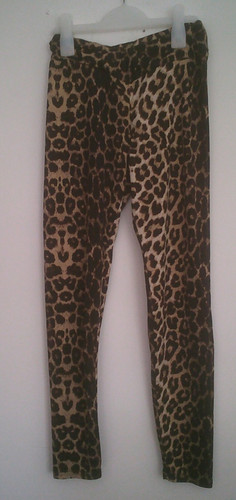 Braun schwarz beige leggings - braun/schwarz/beige,