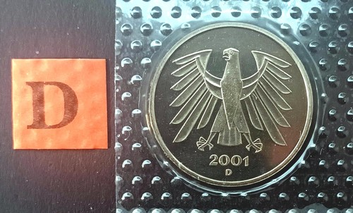 Mark kursmünze brd - 5,