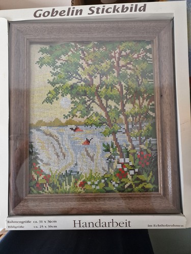 Gobelinbild mit rahmen - gobelinbild,