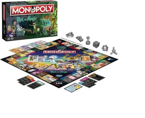 Monopoly rick and - monopoly, morty