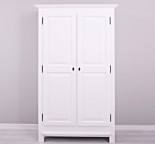 Schrank Dielenschrank Bauernschrank Kleiderschrank weiss Vintage Landhauswelt