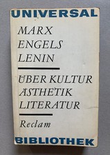 Marx engels lenin über - engels, kultur