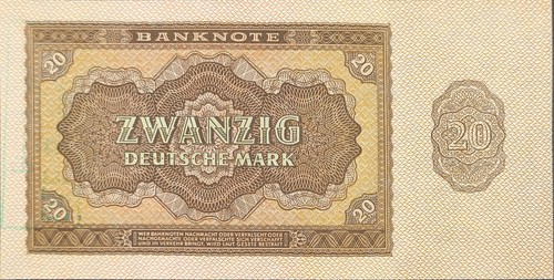 Deutschland mark p13b - (ddr), 20