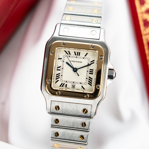 Cartier santos galbee 1566 - cartier,