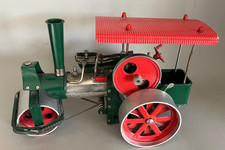 Alt Blechspielzeug Dampfmaschine Dampfwalze Sammler Dekostück 70-80erJ bespielt