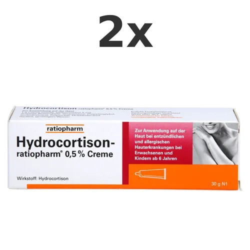 Hydrocortison ratiopharm - 2x, hydrocortison-ratiopharm