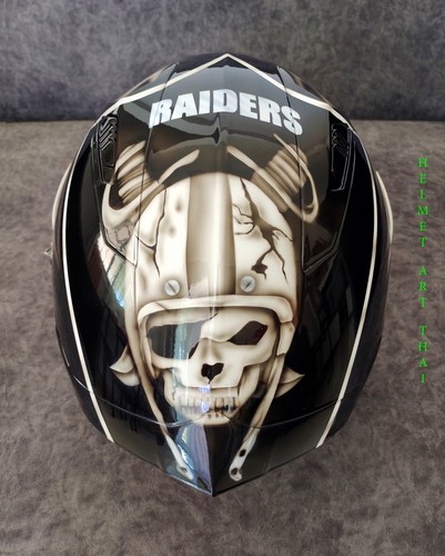 Raiders custom airbrush - raiders,