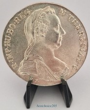 Silver Coin - Maria Theresa Taler 1780, S.F. Later mintage from Austria -XF #5