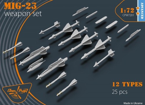 Mig weapon set 1 - mig-23, /