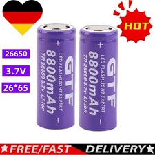 26650 Akku Wiederaufladbare