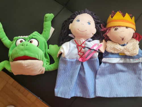 Handpuppen set von der - handpuppen,