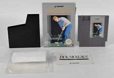 Nintendo NES,Jack Nicklaus Golf PAL NES-JC-NOE,OVP,Anleitung