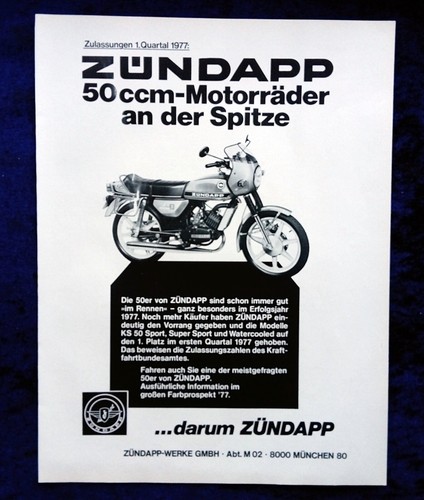 Zündapp wc tt - ks, 50