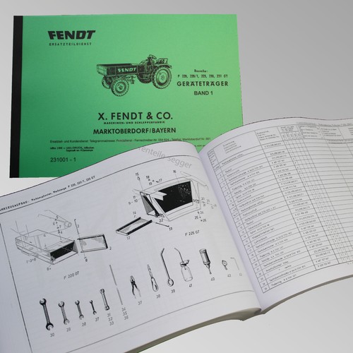 Fendt ersatzteilliste für - fendt,