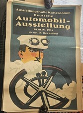 Altes Plakat Automobil