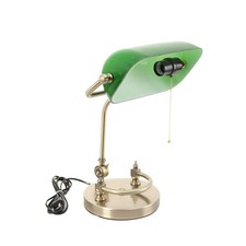 Bankerlampe mit Zugschalter