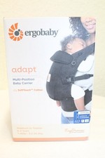 Ergobaby Adapt Softtouch Babytrage Kindertrage Trage Ergonomisch Schwarz Neu Rec