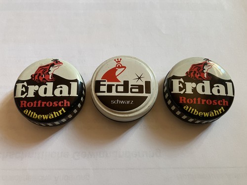 Kleine alte blechdosen erdal - alte,