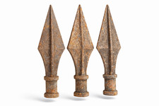 Zaunspitze Eisen antik