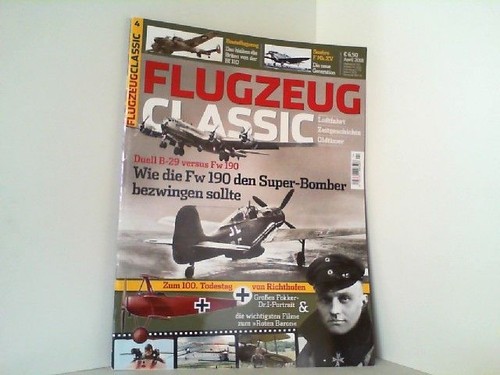 Flugzeug classic april - nr.,