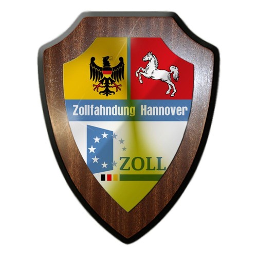 Wappenschild zollfahndung - wappenschild,
