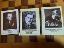 Kalendovsky/Fiala: Complete Games of Alekhine (Aljechin) Volume 1-3 (Schach)