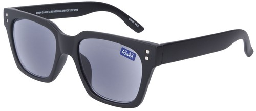 Schwarze sonnen lesebrille - schwarze, sonnen-lesebrille