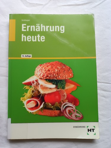 Ernährung heute von - , cornelia