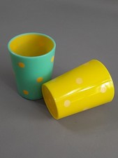 DDR PUNKTEBECHER Becher PVC Plastik Vintage Retro Kult DDR-MUSEUM ALT Ostalgie !