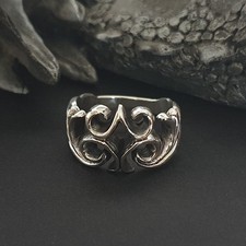 Gothic Silberring 925