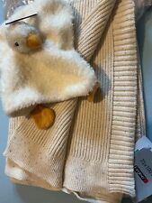 Babydecke + Schmusetuch  Ente