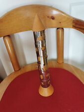 6 Serviettenringe auf Ständer Holz Serviettenhalter Landhaus Dänemark