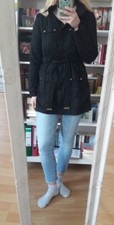 Schwarze Jacke Mantel