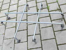 verzinktes  schmiedeeisenes Fenstergitter Zaunfelt Gitter Handarbeit 65 x 96cm