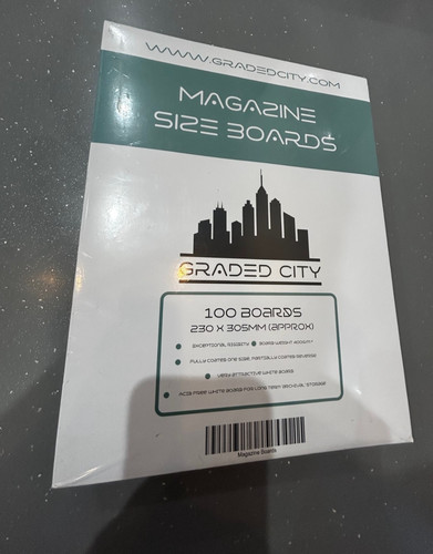 100 magazine size boards - magazine,