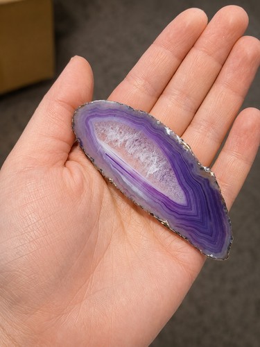 Achat scheibe violett - achat-scheibe,