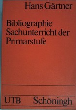 Bibliographie Sachunterricht