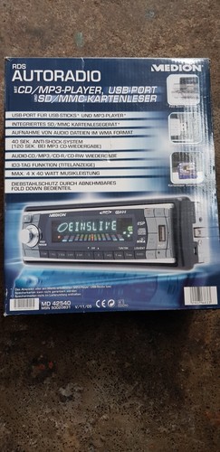 Medion autoradio mp3 - autoradio, cd/mp3