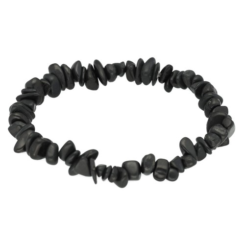 Schungit splitterarmband - schungit,